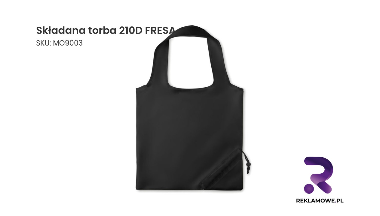 Składana torba 210D FRESA, lekka i wygodna