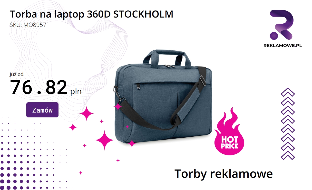 Torba na laptop 360 stopni Stockholm