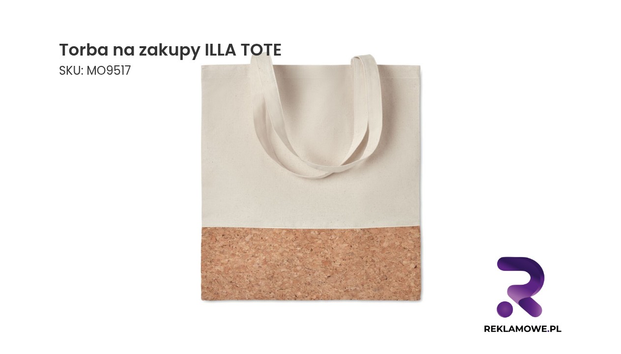 Torba na zakupy ILLA TOTE w kolorze naturalnym