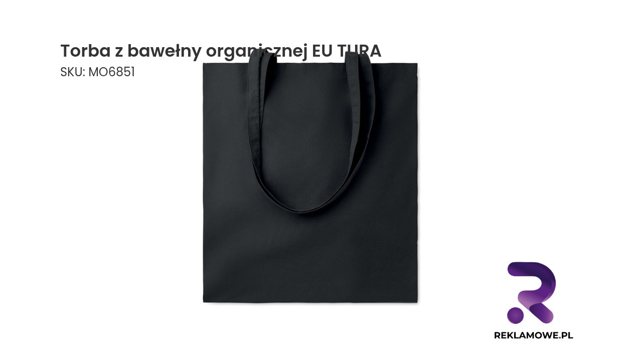 Torba z organicznej bawełny z certyfikatem EU TURA