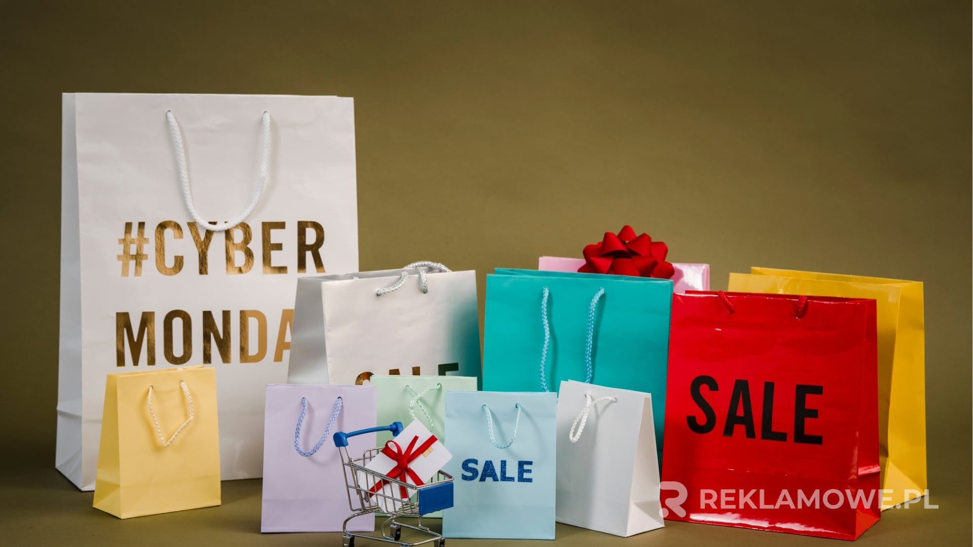 Kolorowe torby reklamowe z logo firmy