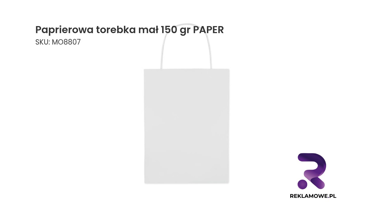 Papierowa torebka mała 150 gram PAPER