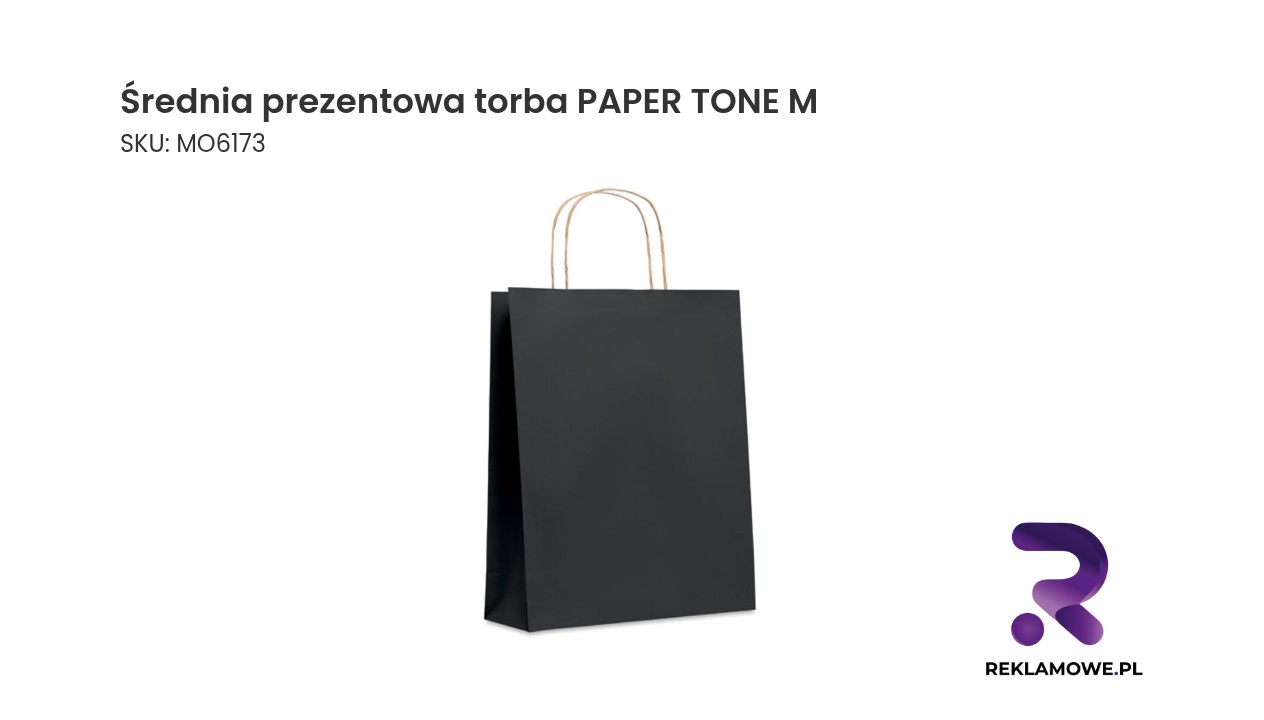 Średnia prezentowa torba PAPER TONE M Średnia prezentowa torba PAPER TONE M – elegancka torba prezentowa
