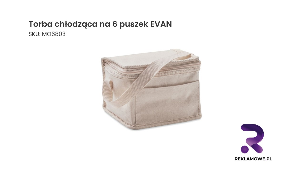 Torba chłodząca EVAN na 6 puszek