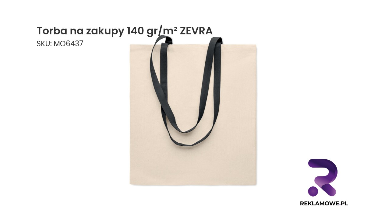 Torba na zakupy 140 gr/m² ZEVRA