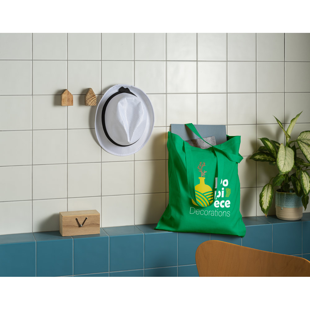 Torba reklamowa cairo. torba z recyklingowanej bawełny (70%) i poliester (30% rpet) (180 g/m²) 92084_amb CAIRO. Torba z recyklingowanej bawełny (70%) i poliester (30% rPET) (180 g/m²) 92084_amb