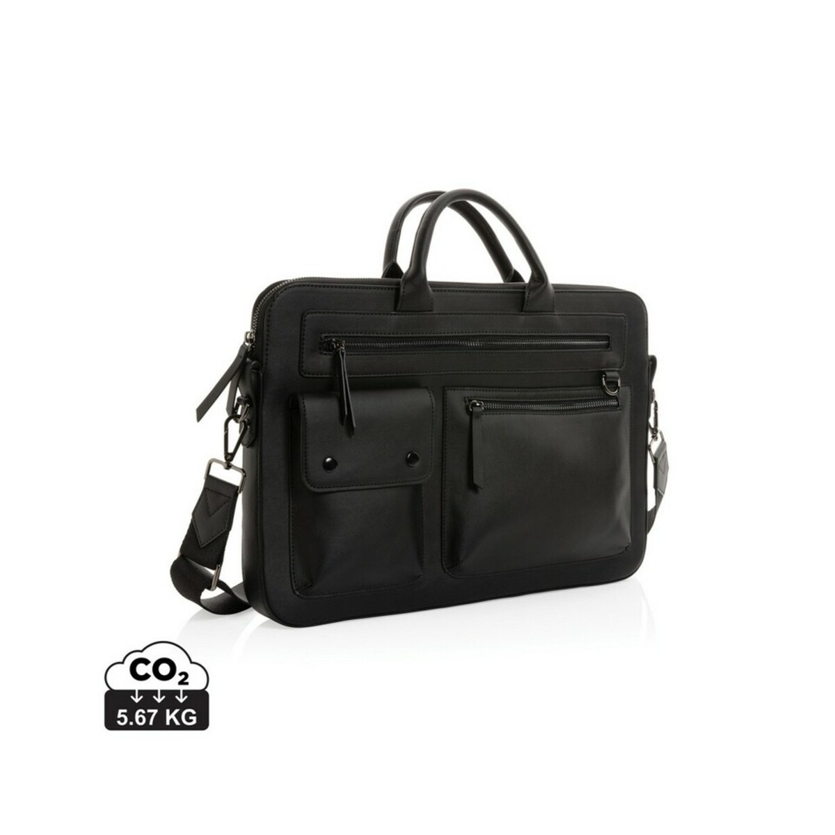 Pokrowiec na laptopa 14" Swiss Peak, PU z recyklingu P732.191_S_0