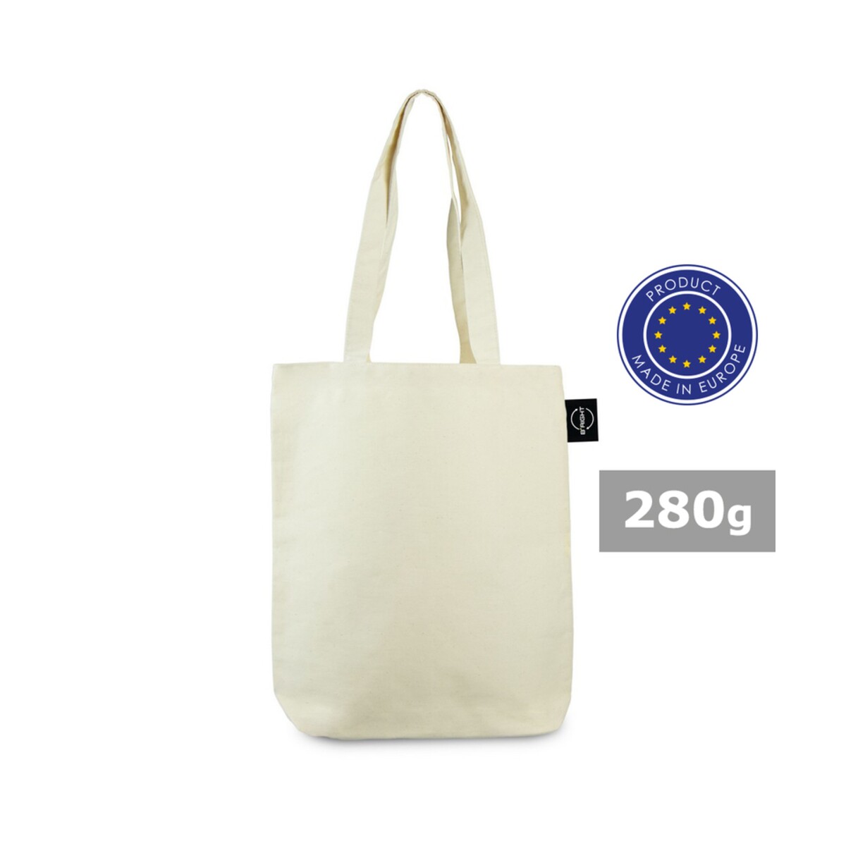 Torba bawełniana na zakupy B'RIGHT | Clem V4868-20_AAA00