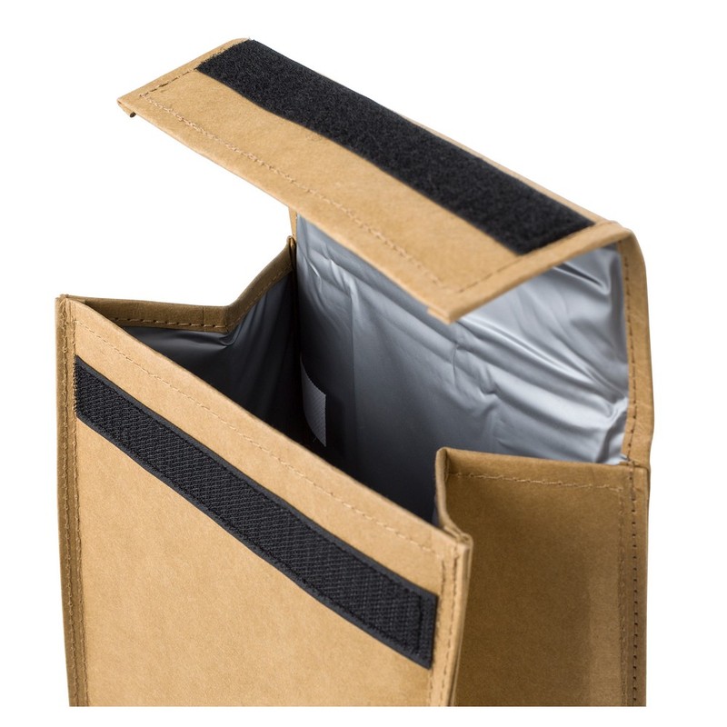 Torba reklamowa torba termoizolacyjna z papieru kraftowego V1268-16_ISD01 Torba termoizolacyjna z papieru kraftowego V1268-16_ISD01