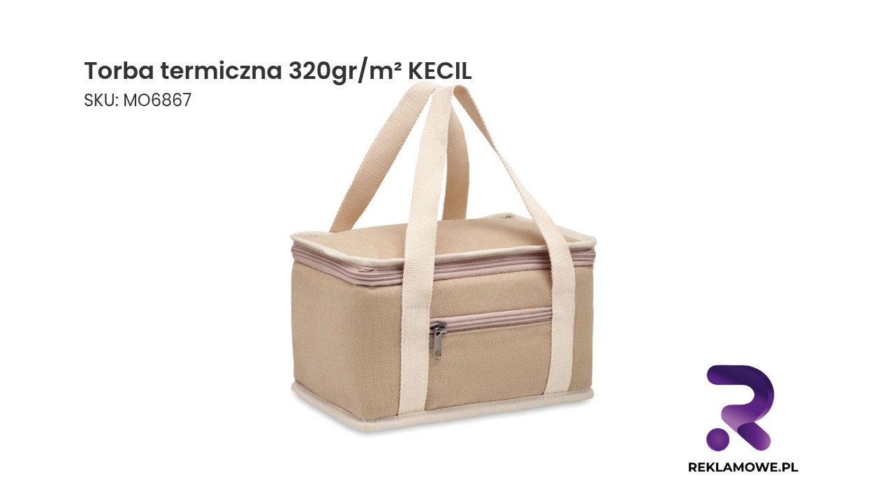 Torba termiczna 320gr/m² KECIL - praktyczna torba termoizolacyjna na żywność i napoje