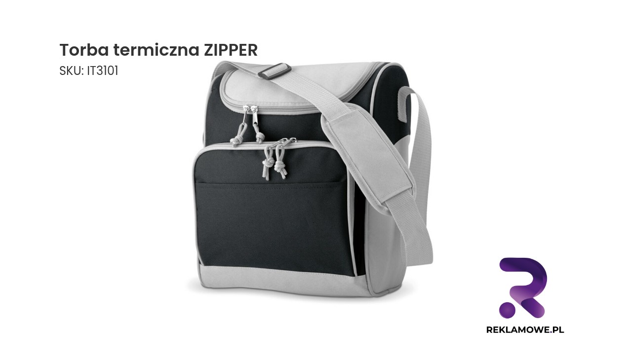 Torba termiczna ZIPPER – praktyczna torba na żywność i napoje