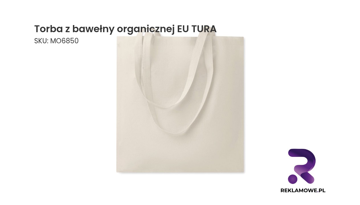 Torba z bawełny organicznej EU TURA